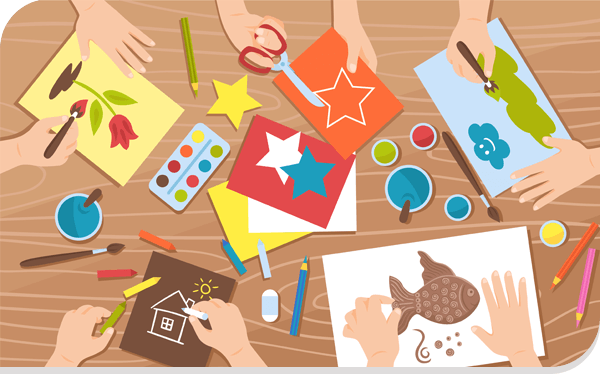 Creative Art and Craft Activities for Preschool Kids