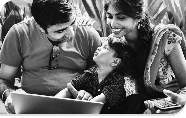 Child overcoming separation anxiety with teacher support