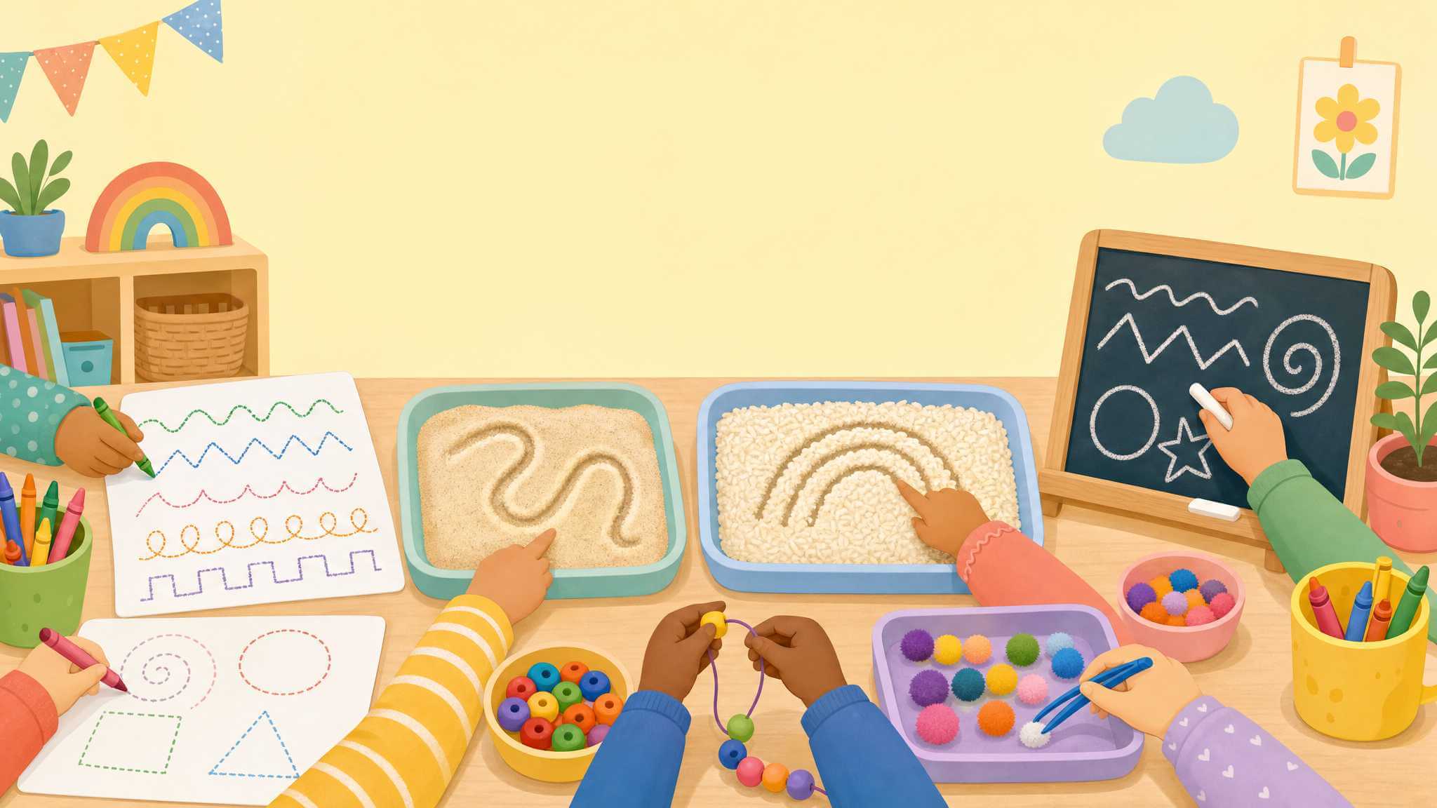 Pre-Writing Activities for Preschoolers| Beginners World